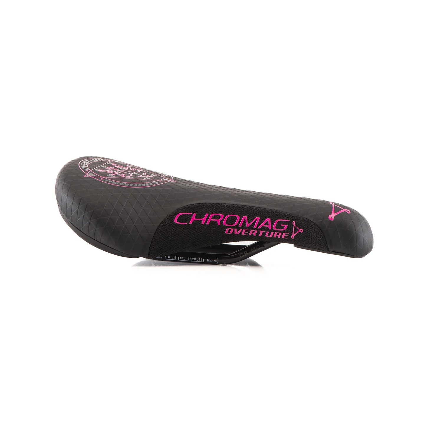 CHROMAG OVERTURE Sella Semenuk Rails CrMo Nero/Rosa