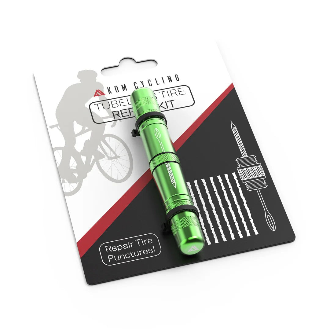Kit di riparazione KOM CYCLING Tubeless Verde