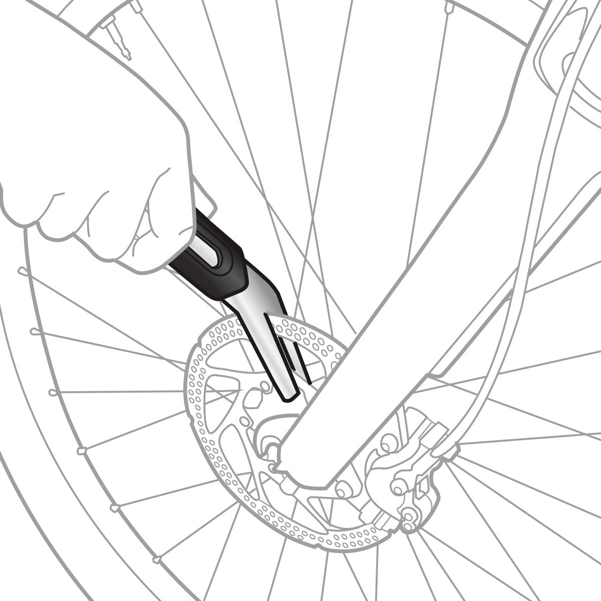 Ripper per dischi TOPEAK ROTOR TRU