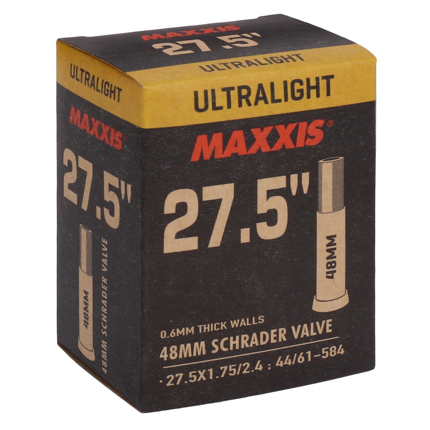 Camera d'aria MAXXIS ULTRALIGHT 27,5x1,75/2,4 Schrader