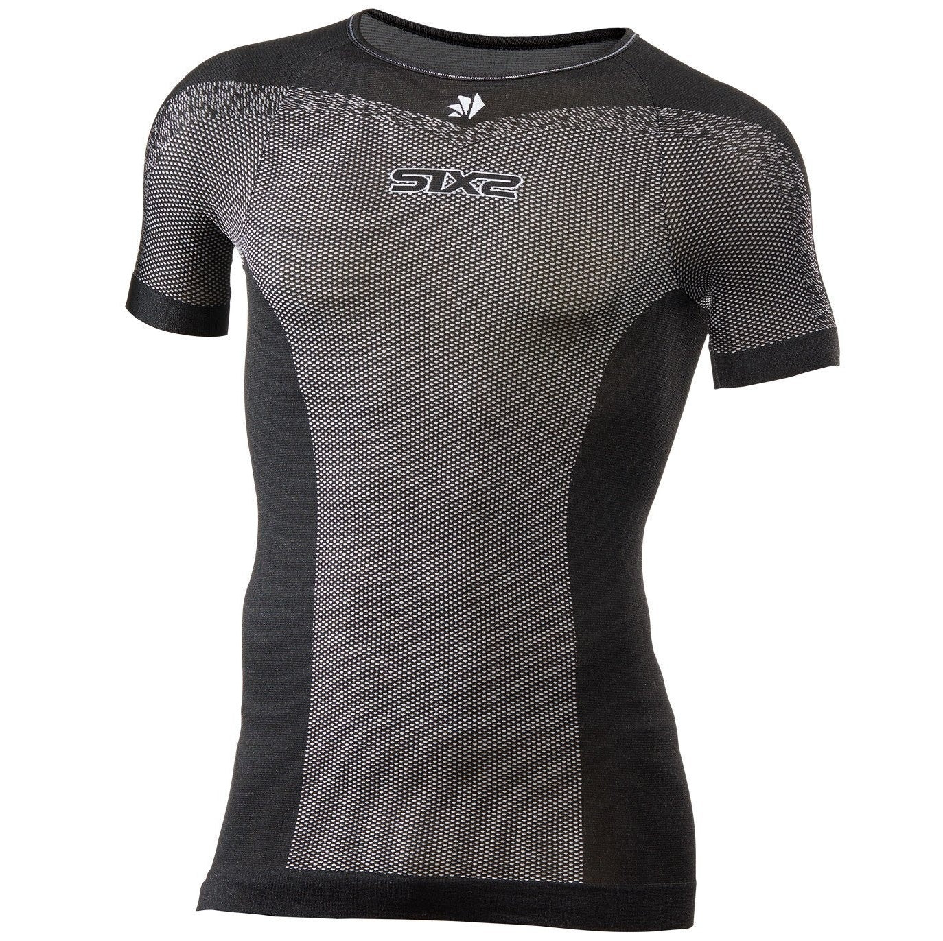 SIXS TS1L BT Biancheria intima a manica corta Nero carbone