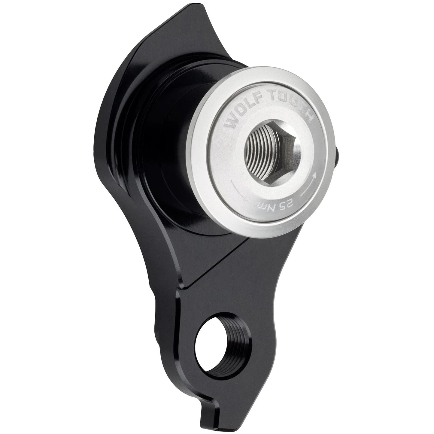 WOLFTOOTH UDH Gancio per deragliatore in argento grezzo