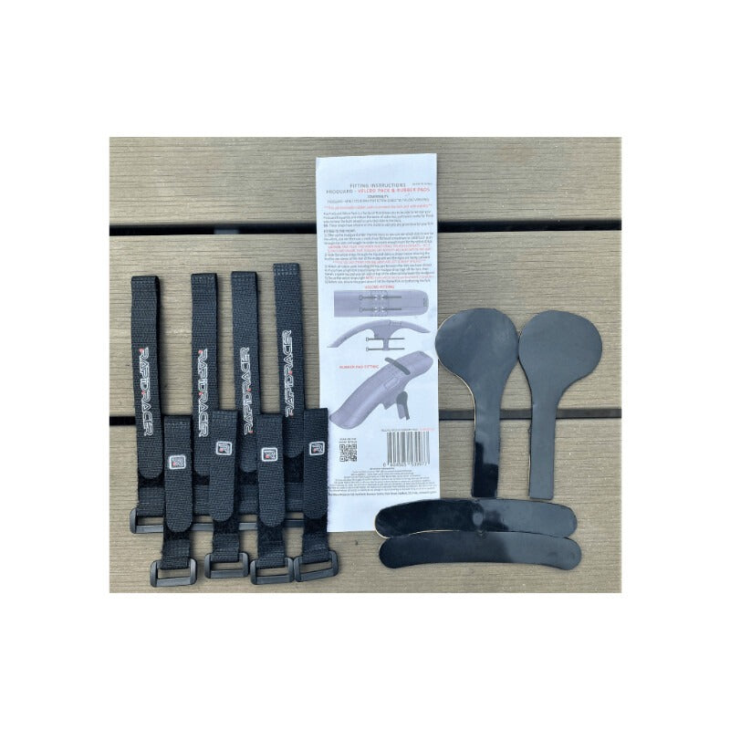 Accessori RRP ProGuard Pacchetto anteriore in velcro con gancio e anello + tamponi in gomma