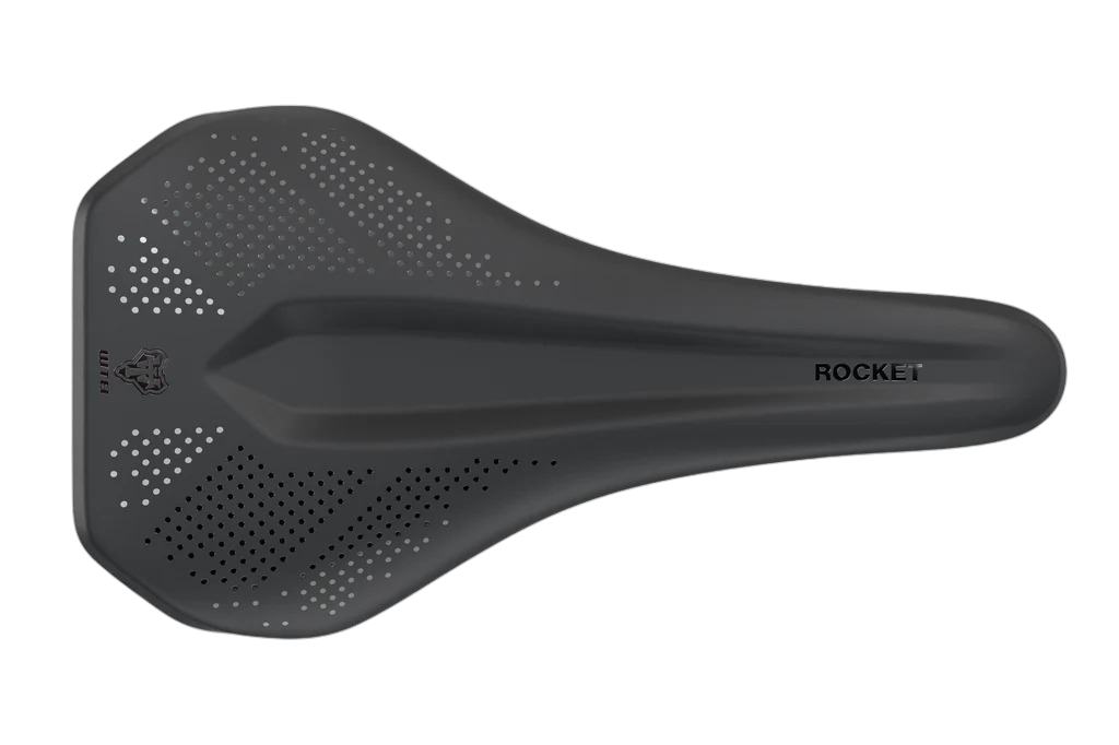 WTB ROCKET 145mm Sella con binari in acciaio inox nero