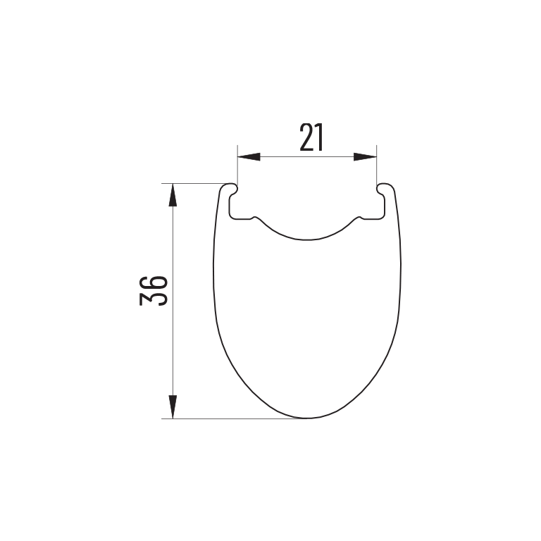 Coppia di ruote MICHE KLEOS 36 DISC Tubeless Ready (Center Lock)