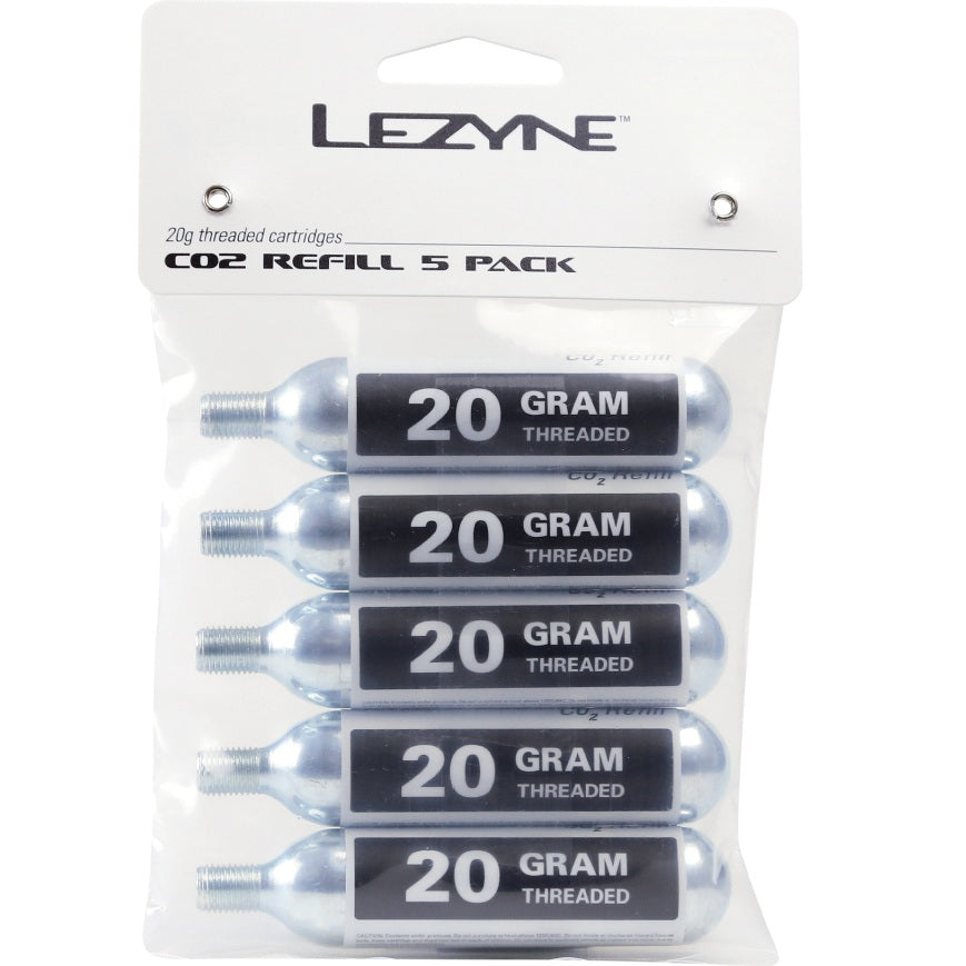 Cartuccia CO2 LEZYNE Filettata (x5)