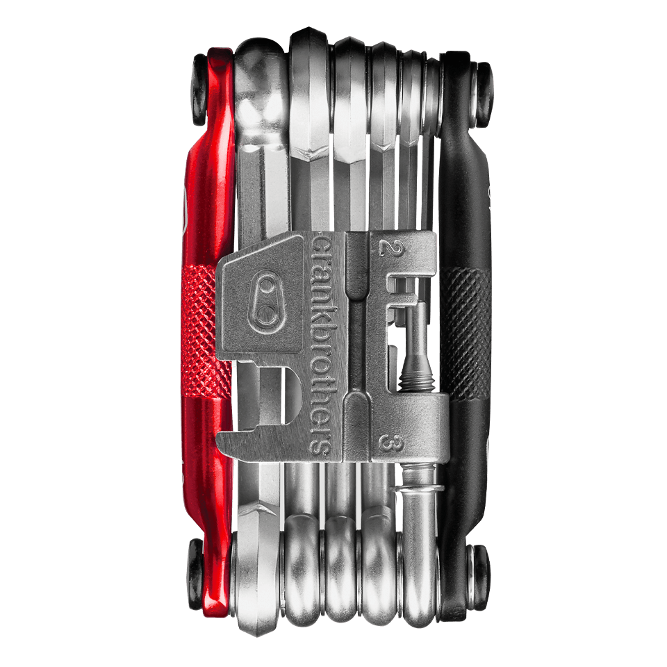 Multitool CRANKBROTHERS MULTI-17 nero/rosso