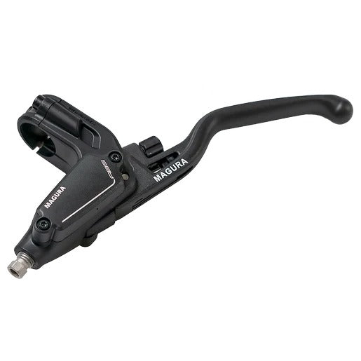 Leva completa MAGURA MT C ABS sinistra in alluminio a 3 dita con estremità sferica - Con magnete