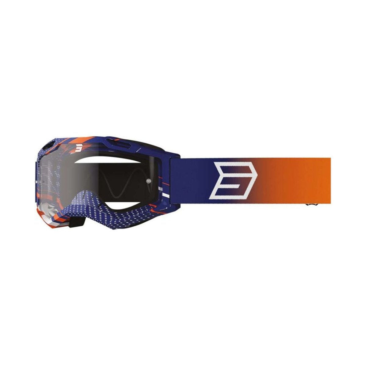 Maschera Shot Rocket Kid 2.0 Drop Arancione Lucido