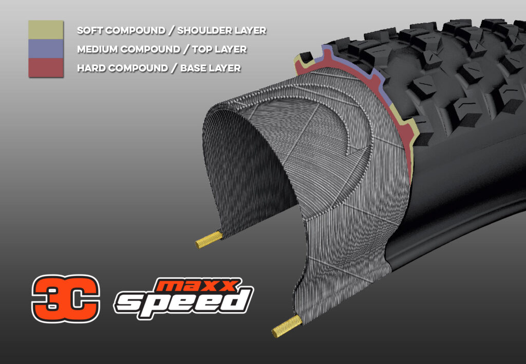 Copertoni MAXXIS IKON 26x2.35 Exo 3C MaxxSpeed Tubeless Ready Soft Nero