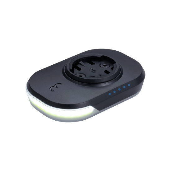 Luce anteriore BBB SLICE 300 con inserto GPS GARMIN WAHOO