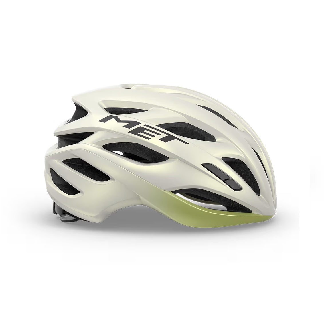 MET ESTRO Casco da strada MIPS Bianco/Giallo 2025