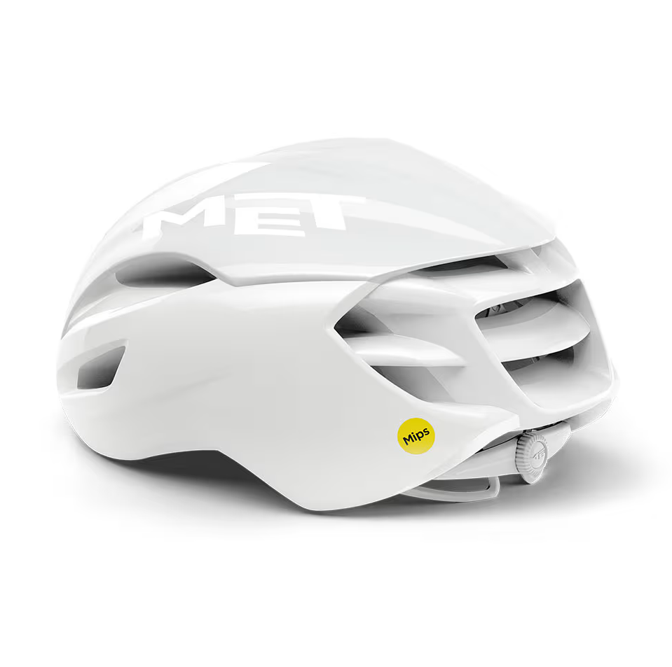 MET MANTA MIPS Casco da strada bianco assoluto in edizione limitata