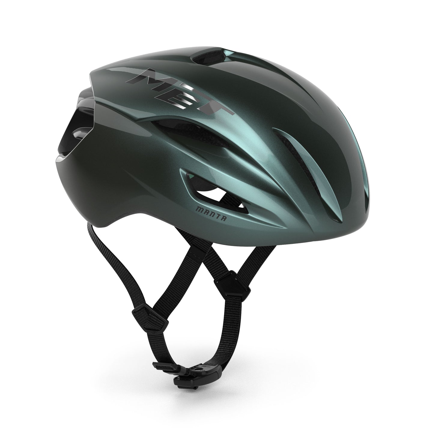 MET MANTA MIPS Casco da strada verde
