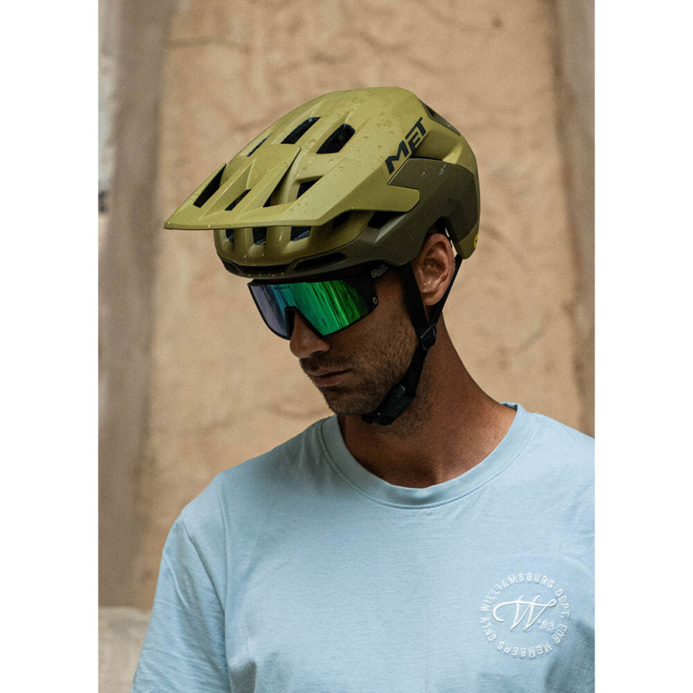 MET REVO MIPS Casco MTB Blu/Verde
