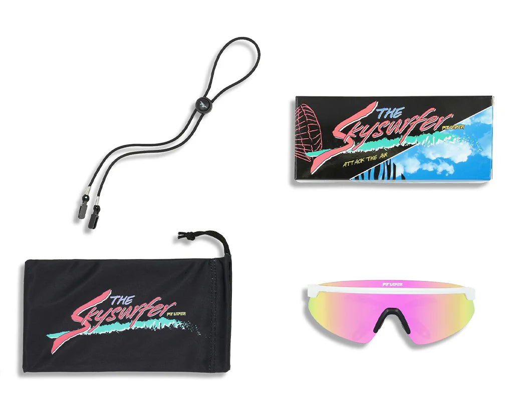 PIT VIPER THE MIAMI NIGHTS SKYSURFER Occhiali polarizzati Rainbow