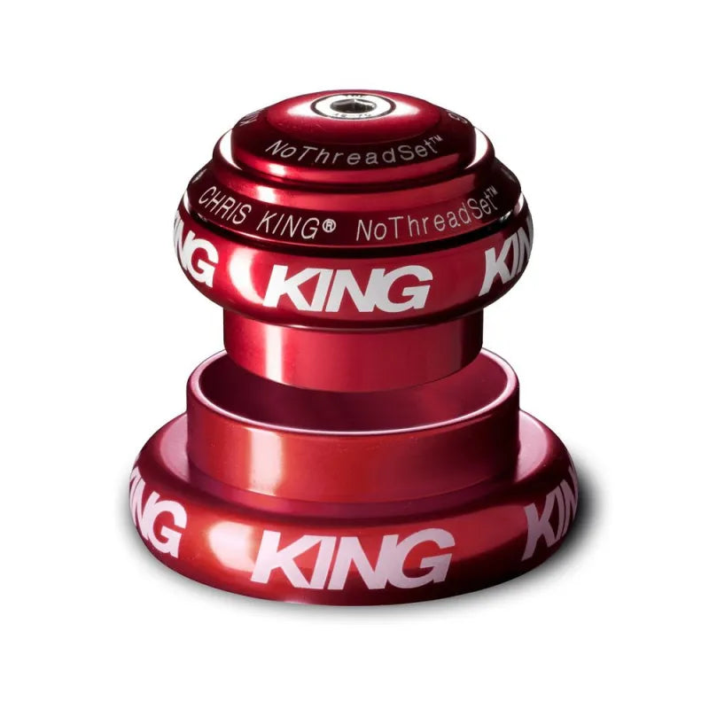 CHRIS KING NOTHREADSET Serie Sterzo Esterna 1"1/8-1.5" EC34/EC49 Rosso