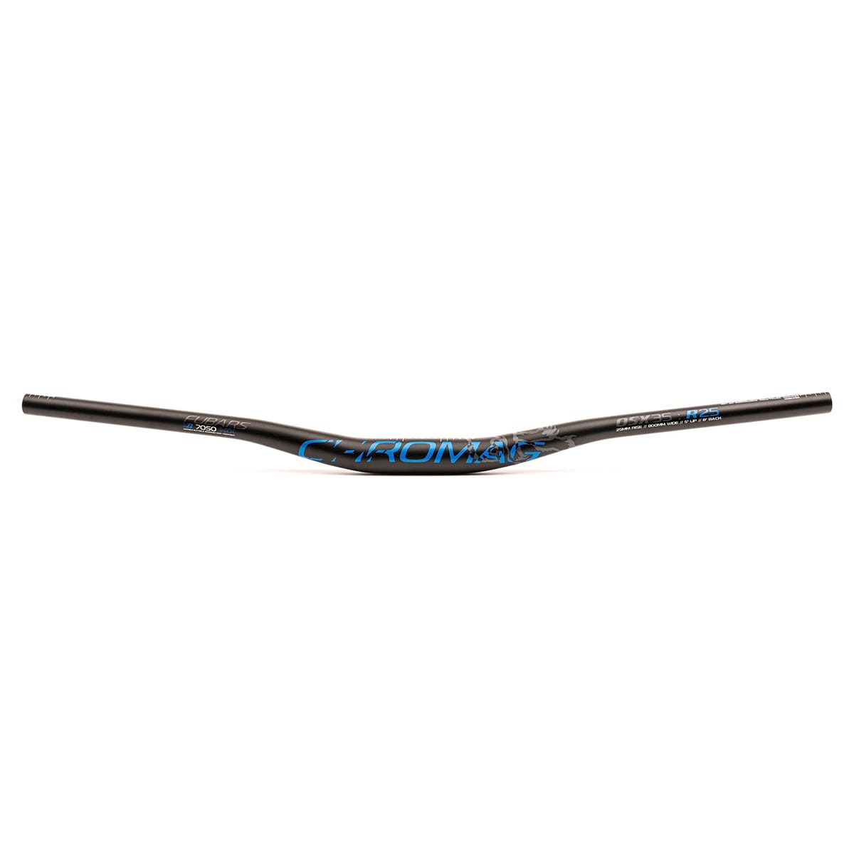 Manubrio CHROMAG FUBARS OSX 35 Rise 25 mm 800mm Nero/Blu