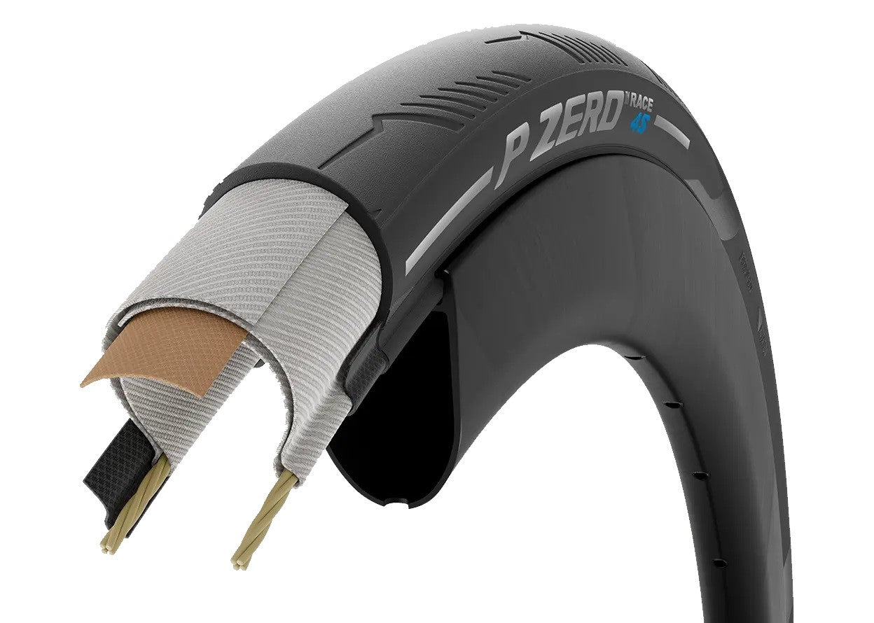 Copertone PIRELLI P ZERO RACE 4S 700x30c TubeType Black