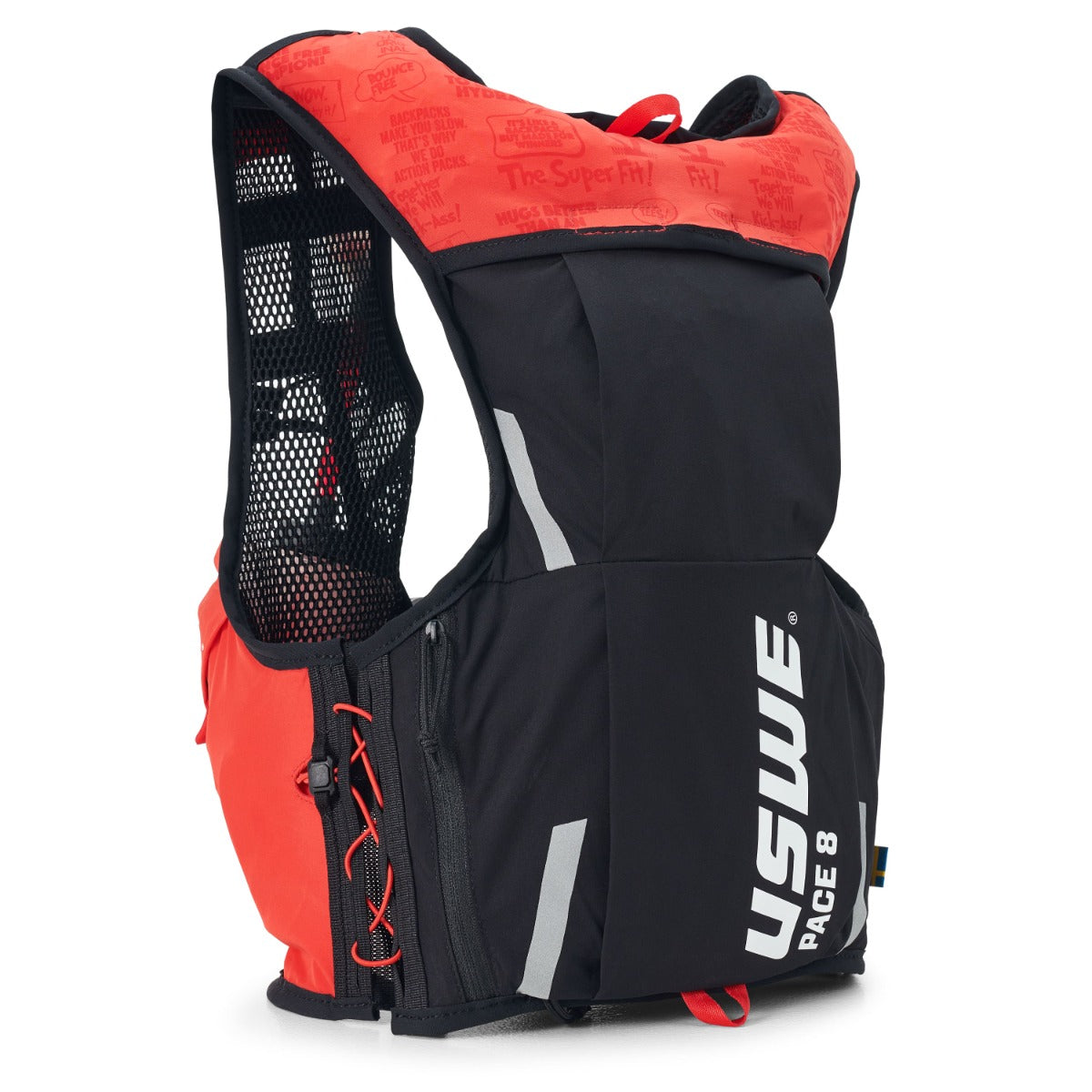 Giacca per idratazione USWE PACE 8 L Rosso