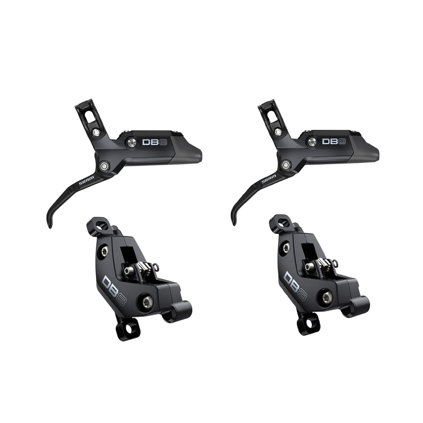 Coppia di freni SRAM DB8 neri