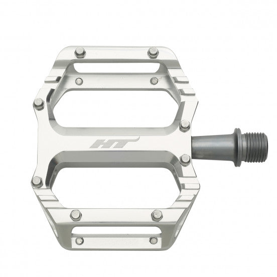 HT COMPONENTS AR09 Pedali piatti argento