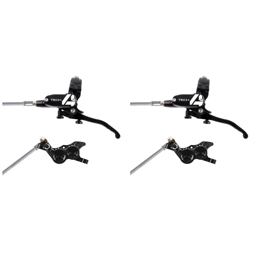 Coppia di tubi freno HOPE TECH 4 V4 Aviation Nero