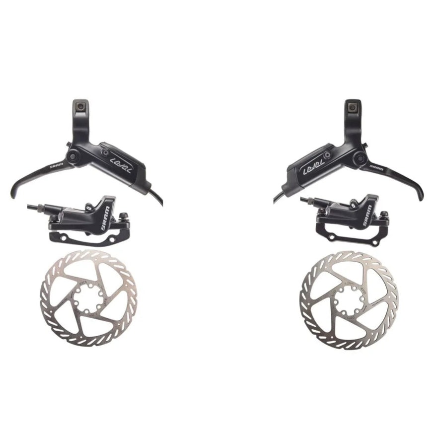 Coppia di freni a disco SRAM LEVEL Black