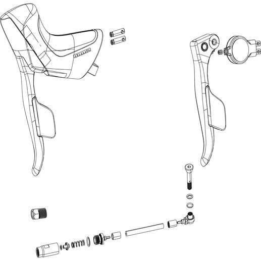 Stealth-A-Magic SRAM rival ETAP AXS HRD kit di connessione per tubi flessibili