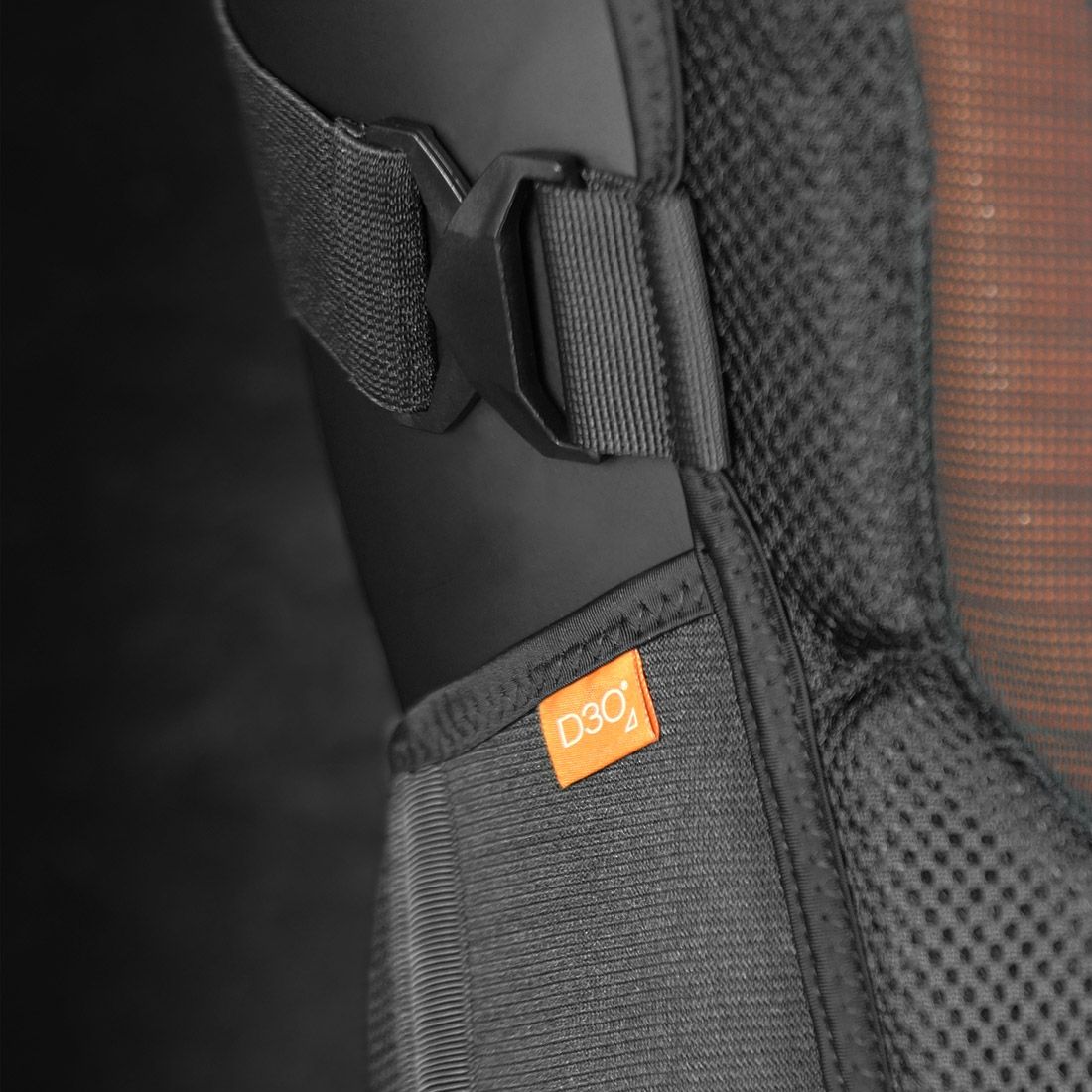 Paraschiena RACER D3O Nero