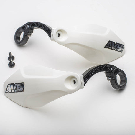 AVS BASIC Protezione per le mani (linguetta in plastica) Bianco