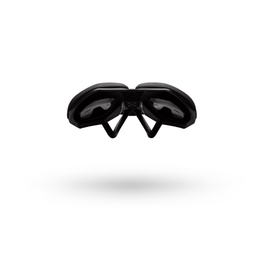 PRO TURNIX PERFORMANCE Sella 142 mm con binari in acciaio neri