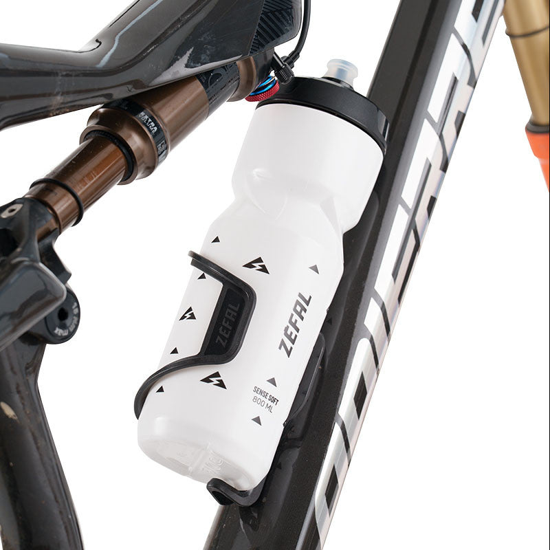 ZEFAL PULSE S2 Gancio portaborraccia dritto in carbonio nero