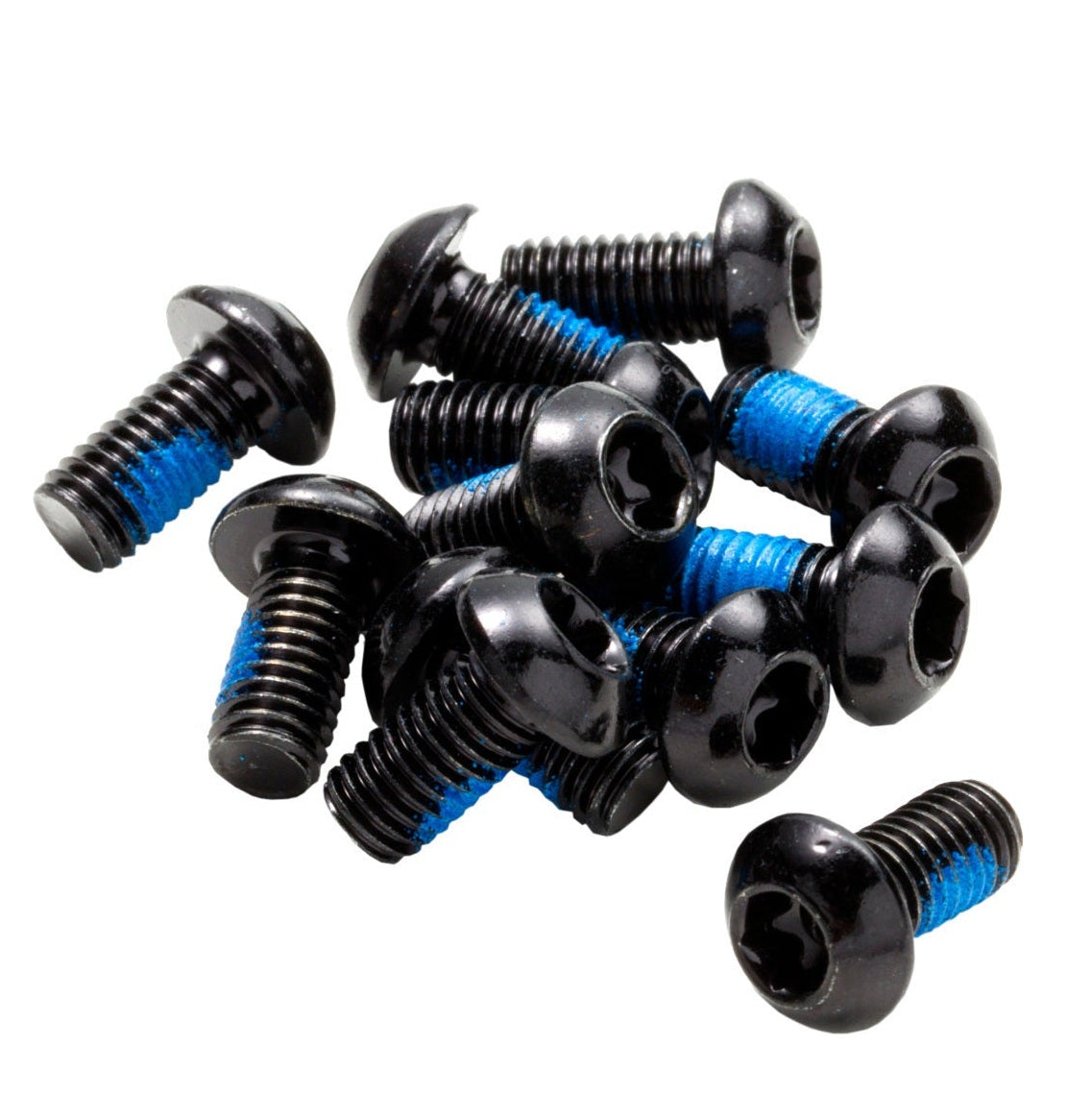 Set di 12 viti per dischi REVERSE COMPONENTS anodizzate nere