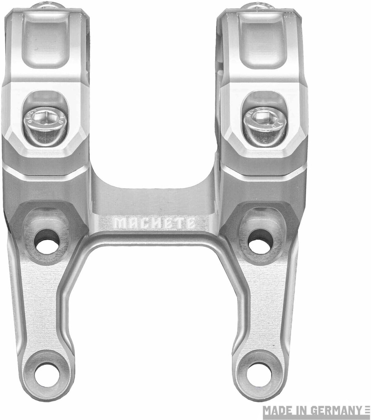 Attacco manubrio REVERSE MACHETE D-2 Enduro Direct Mount argento
