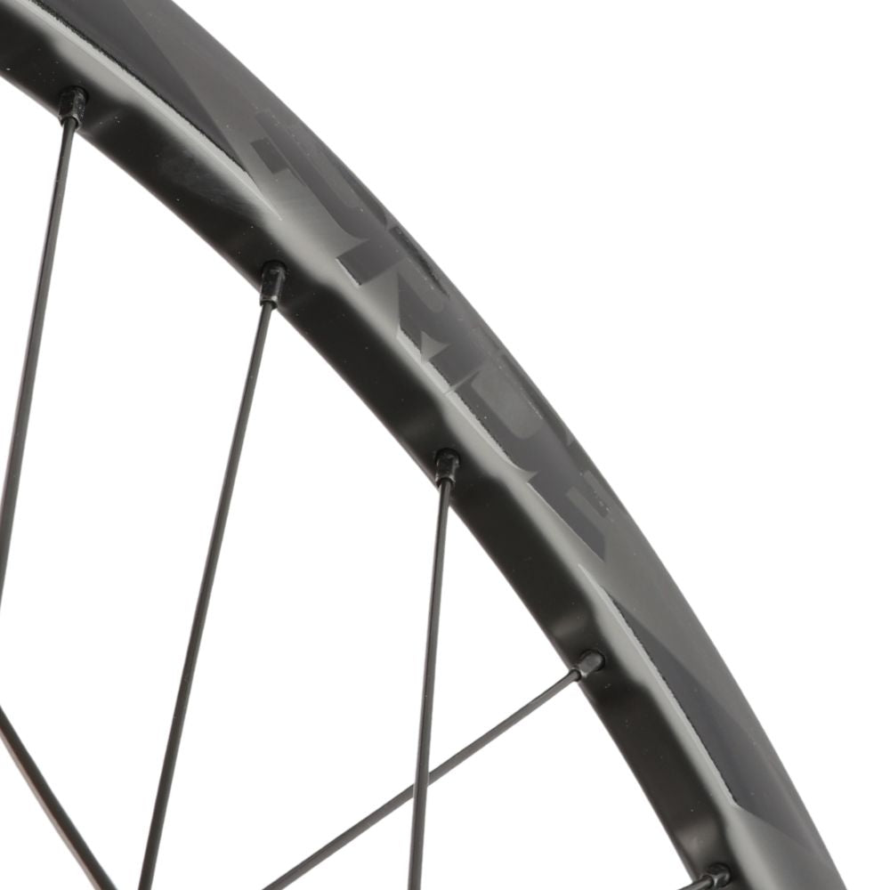 Coppia di Ruote PRIDE 20" (451mm) Carbonio Wave Matt White Fusion Disc Assi 10/10mm Nero/Bianco
