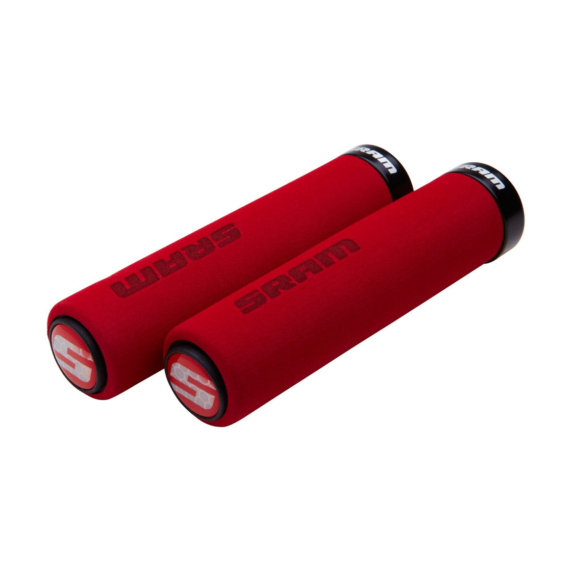 Grips SRAM FOAM Lock-On 129mm Rosso