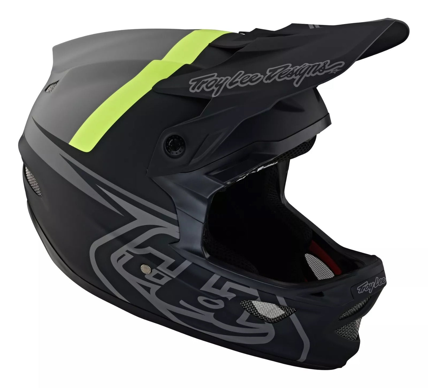 Casco MTB TROY LEE DESIGNS D3 FIBERLITE Grigio