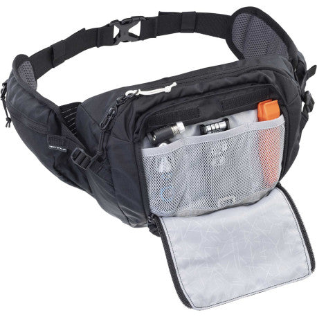 EVOC HIP PACK 3 L + 1,5 L Borsa per l'acqua Nero
