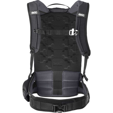 Zaino con dorsale EVOC Trail PRO BLACKLINE 10 L Nero