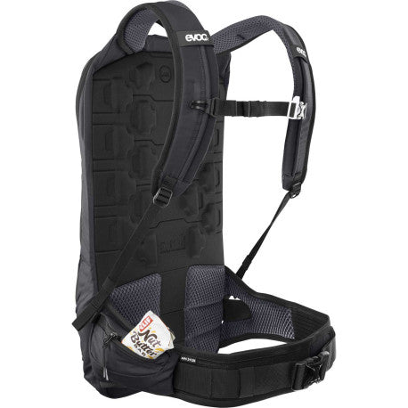 Zaino con dorsale EVOC Trail PRO BLACKLINE 10 L Nero
