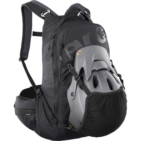 Zaino con dorsale EVOC Trail PRO BLACKLINE 16 L Nero