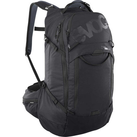 Zaino con dorsale EVOC Trail PRO BLACKLINE 26 L Nero