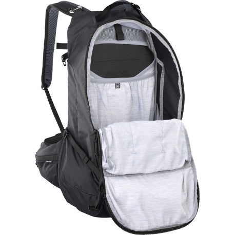 Zaino con dorsale EVOC Trail PRO BLACKLINE 26 L Nero