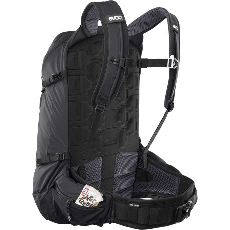Zaino con dorsale EVOC Trail PRO BLACKLINE 26 L Nero