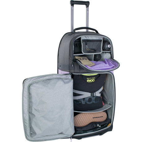 EVOC WORLD TRAVELLER 125 L Borsa da viaggio nero/viola