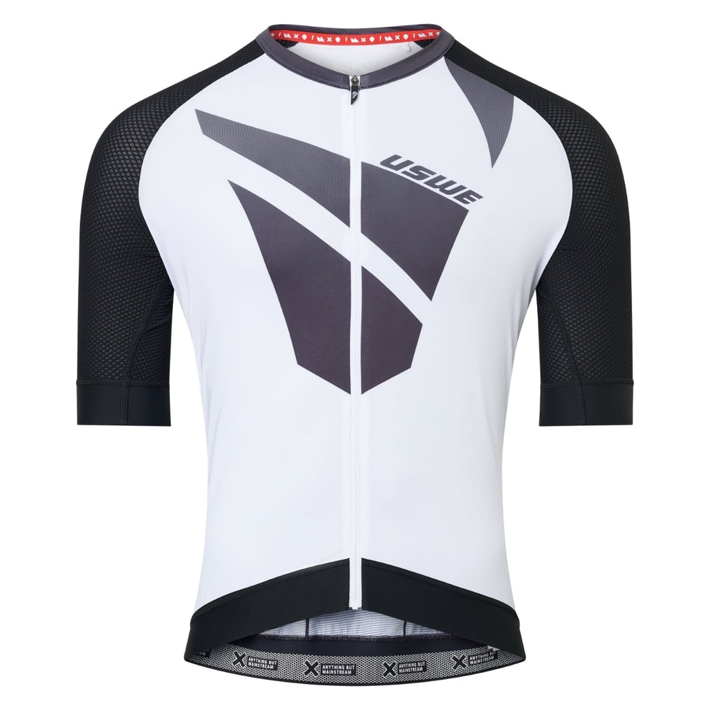 USWE Maglia a maniche corte SKARP GRAVEL Bianco