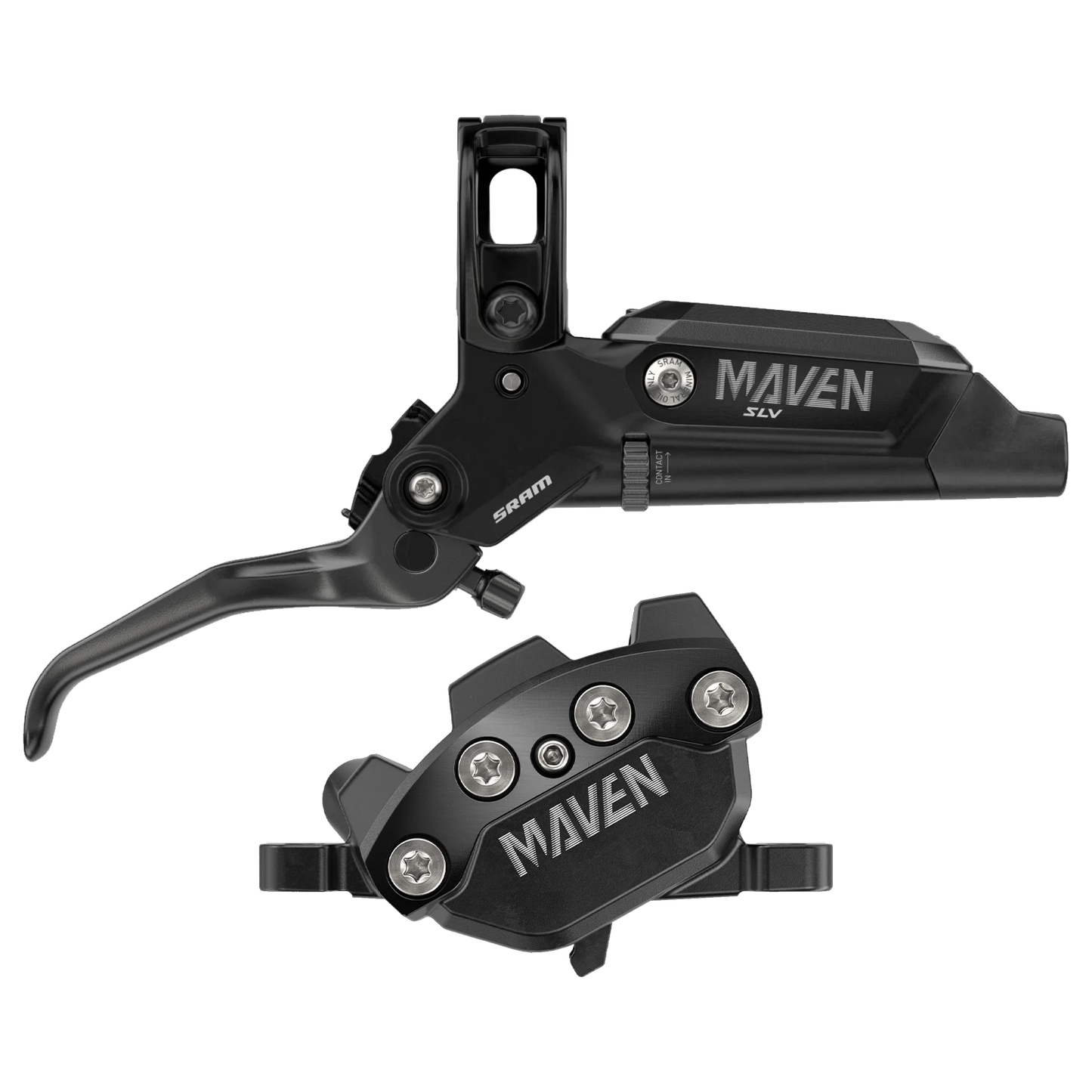 Freno posteriore SRAM MAVEN SILVER Nero