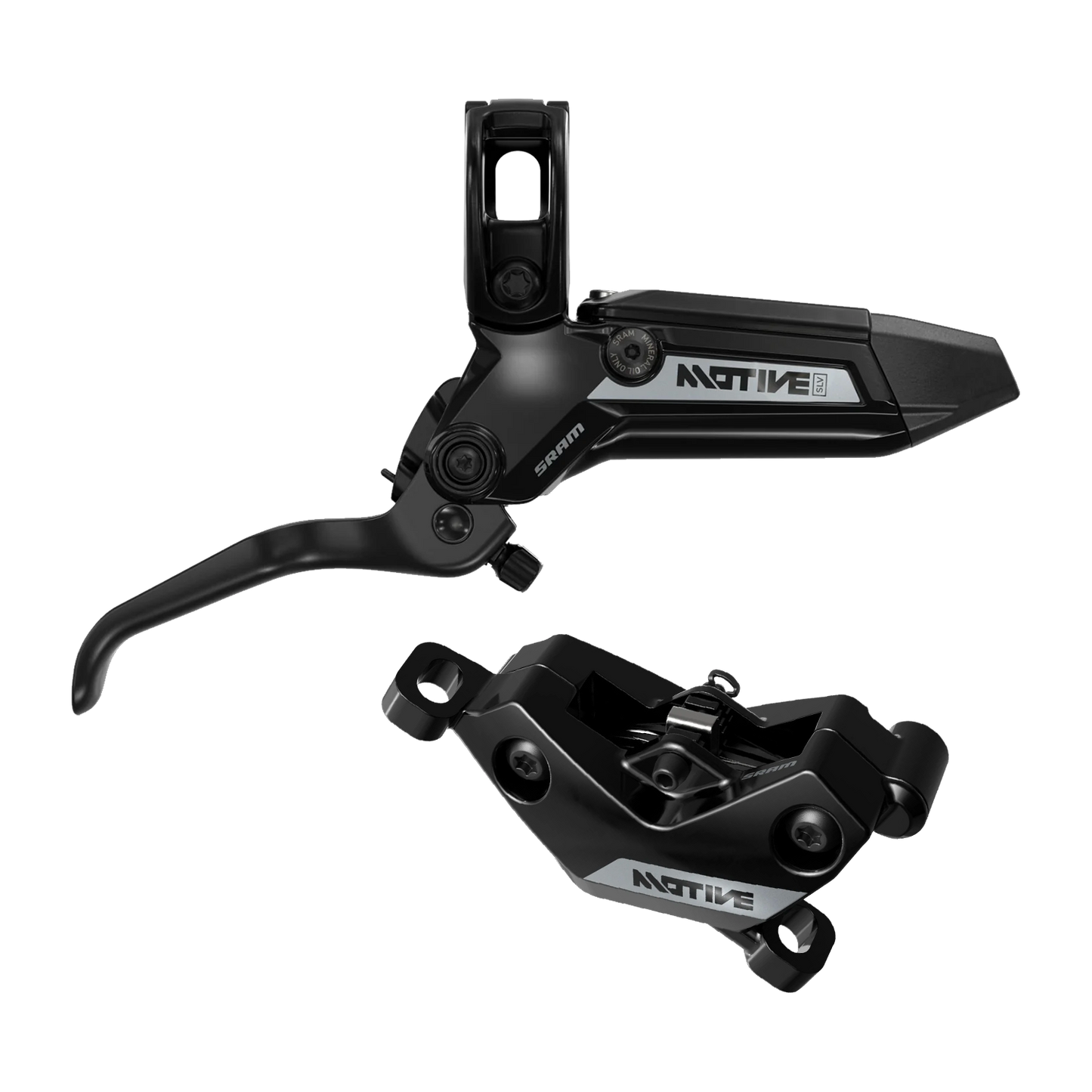 Coppia di freni SRAM MOTIVE SILVER Nero