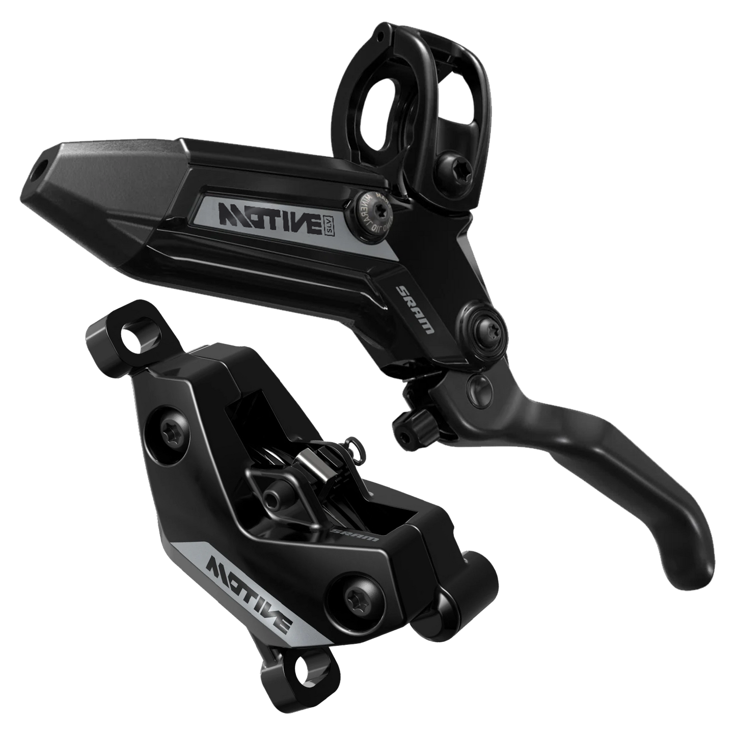 Coppia di freni SRAM MOTIVE SILVER Nero